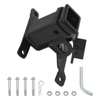 2Inch Trailer Hitch Kit compatible for Polaris RZR PRO XP / 4 2020+ Bolt-On Black