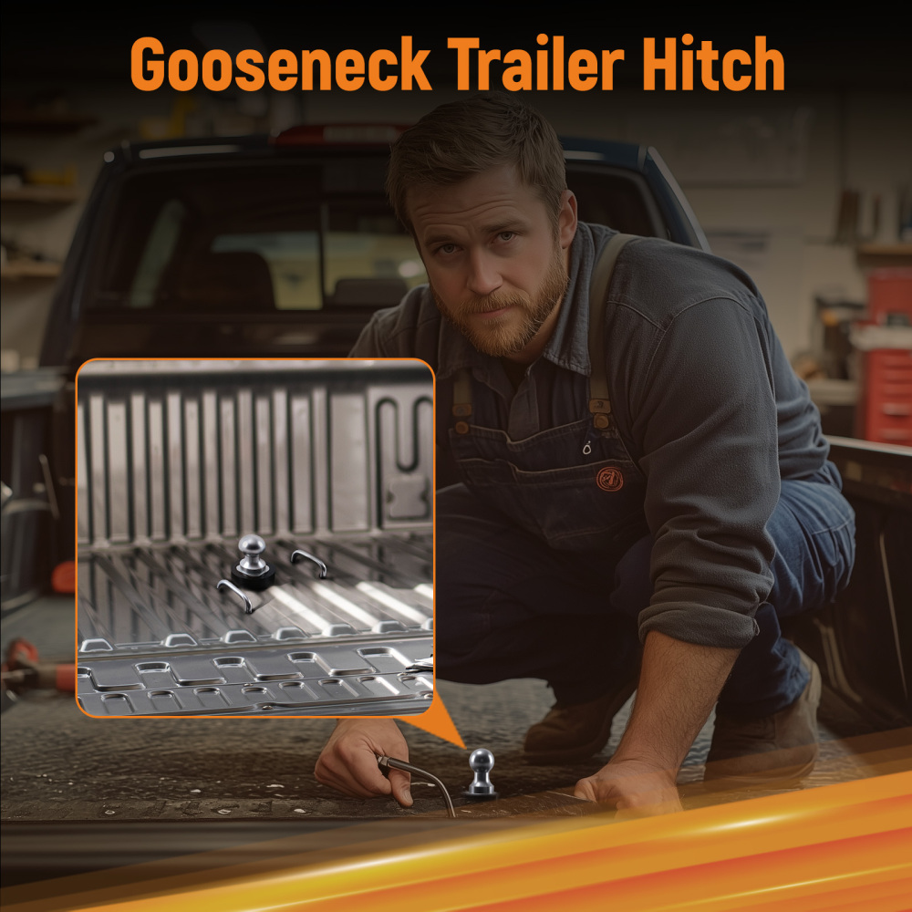 Corrosion Resistant Gooseneck Hitch compatible for Dodge Ram 2500 3500 2019-2025