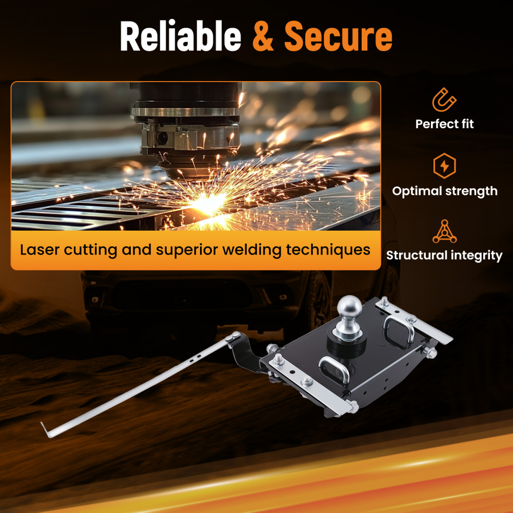 Corrosion Resistant Gooseneck Hitch compatible for Dodge Ram 2500 3500 2019-2025