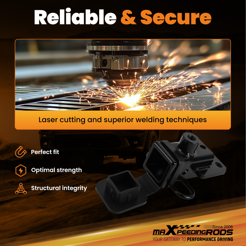 6000 lbs Class 3 Trailer Hitch 2-Inch Receiver compatible for Dodge Ram 1500 19-2024