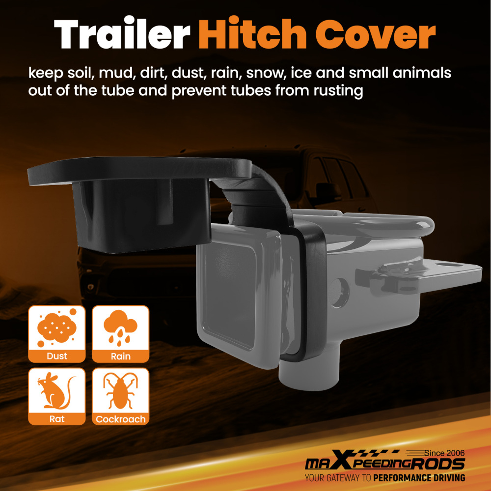 6000 lbs Class 3 Trailer Hitch 2-Inch Receiver compatible for Dodge Ram 1500 19-2024