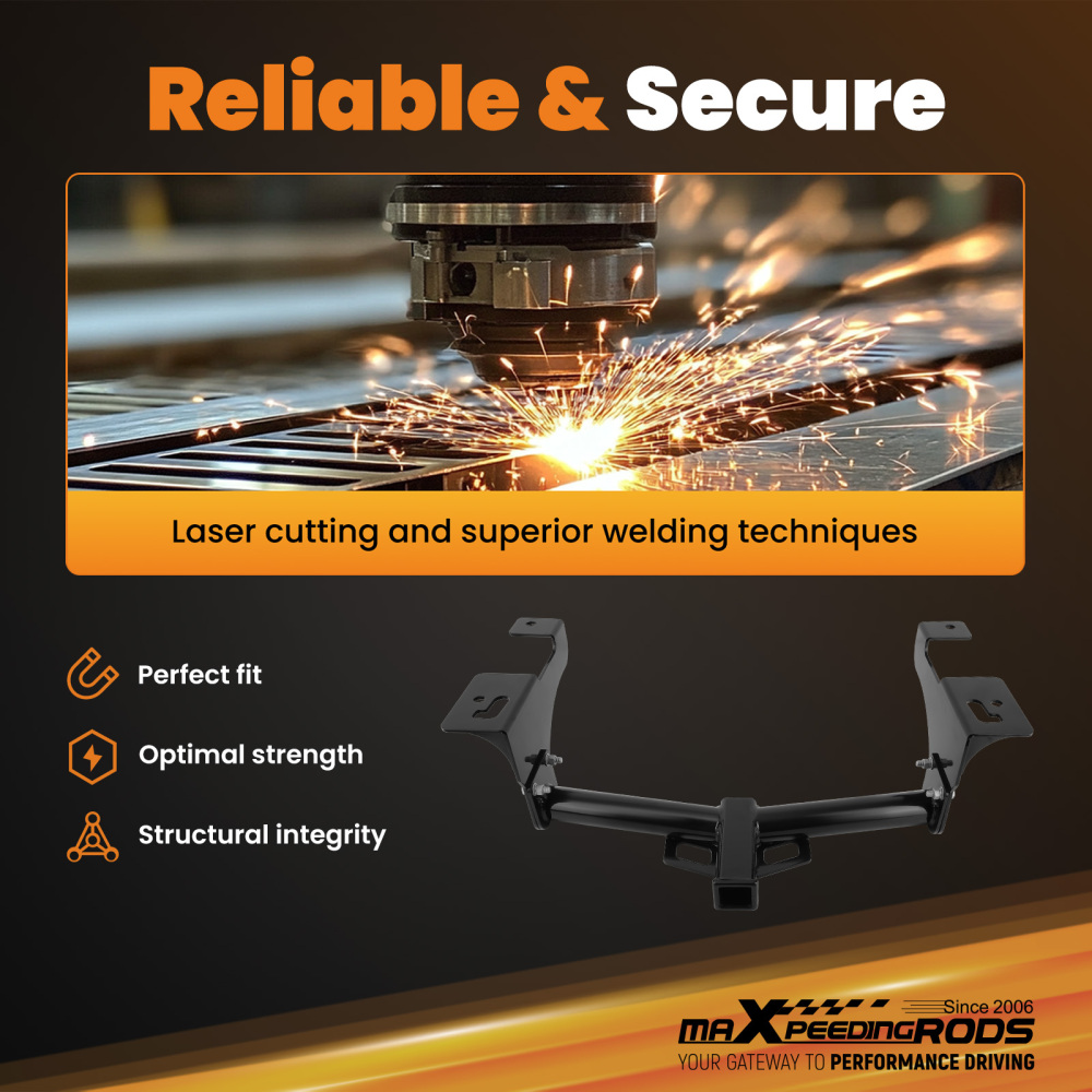 Rear Trailer Hitch Receiver compatible for Subaru Outback/ Legacy 2020-2025 2 Class 4