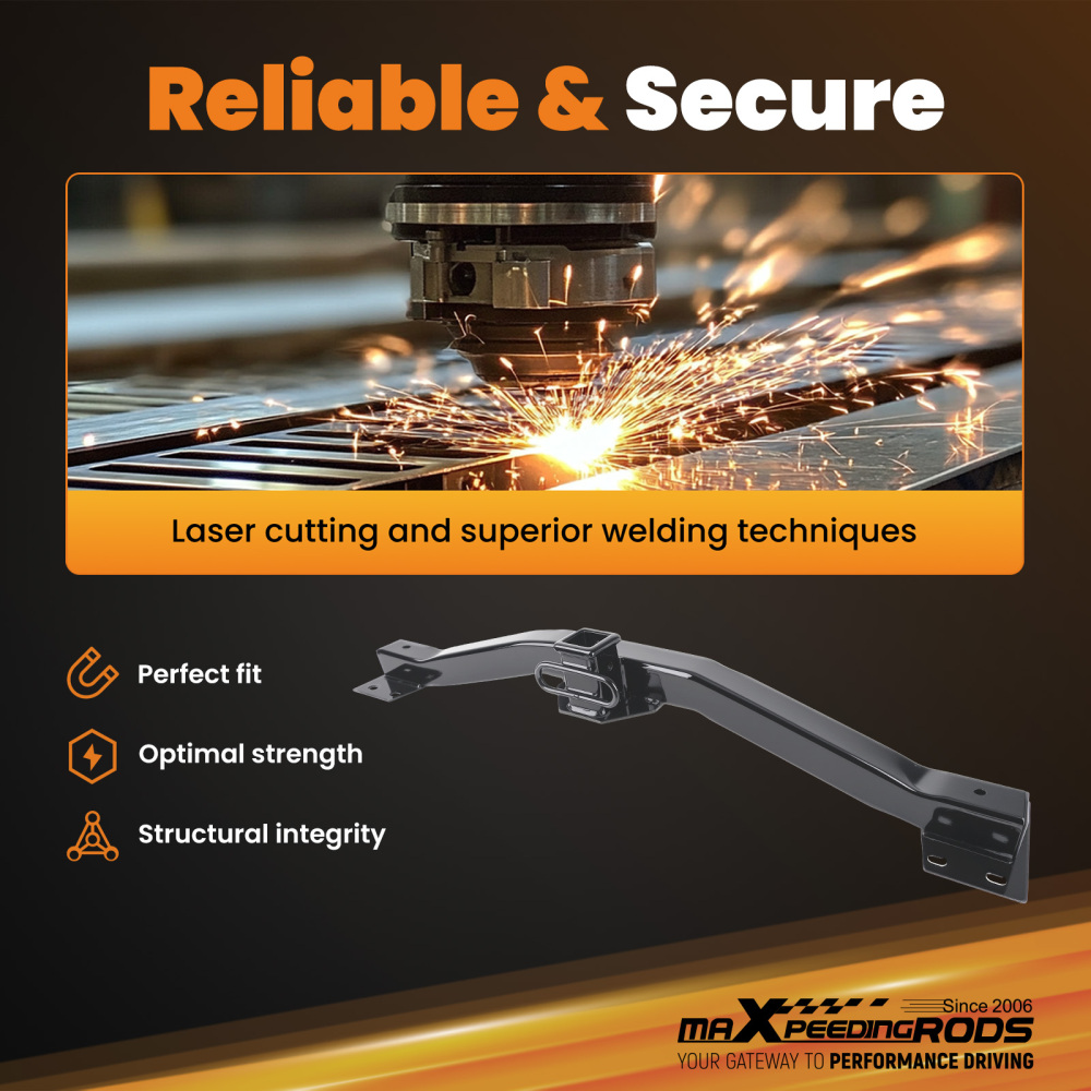 2 Towing Hitch compatible for Buick Enclave 2018-2024 compatible for Chevrolet Traverse Class 3