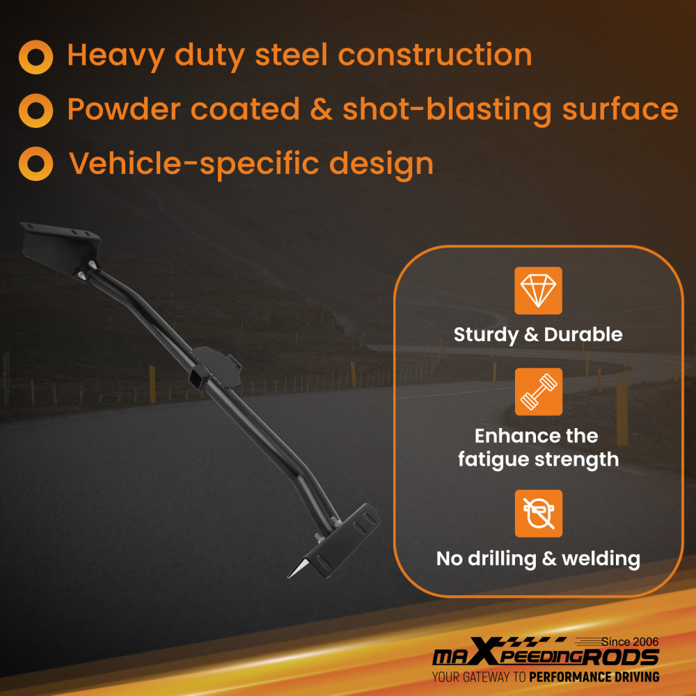 Heavy-Duty Rear Trailer Hitch 2 Class 3 Bolt-On compatible for Sienna 2021-2024 3500lbs