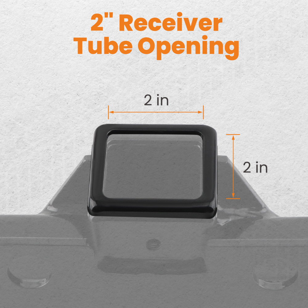 2 inch Steel Trailer Hitch Tow Hook Receiver Rear compatible for Tesla Model Y 20-2023