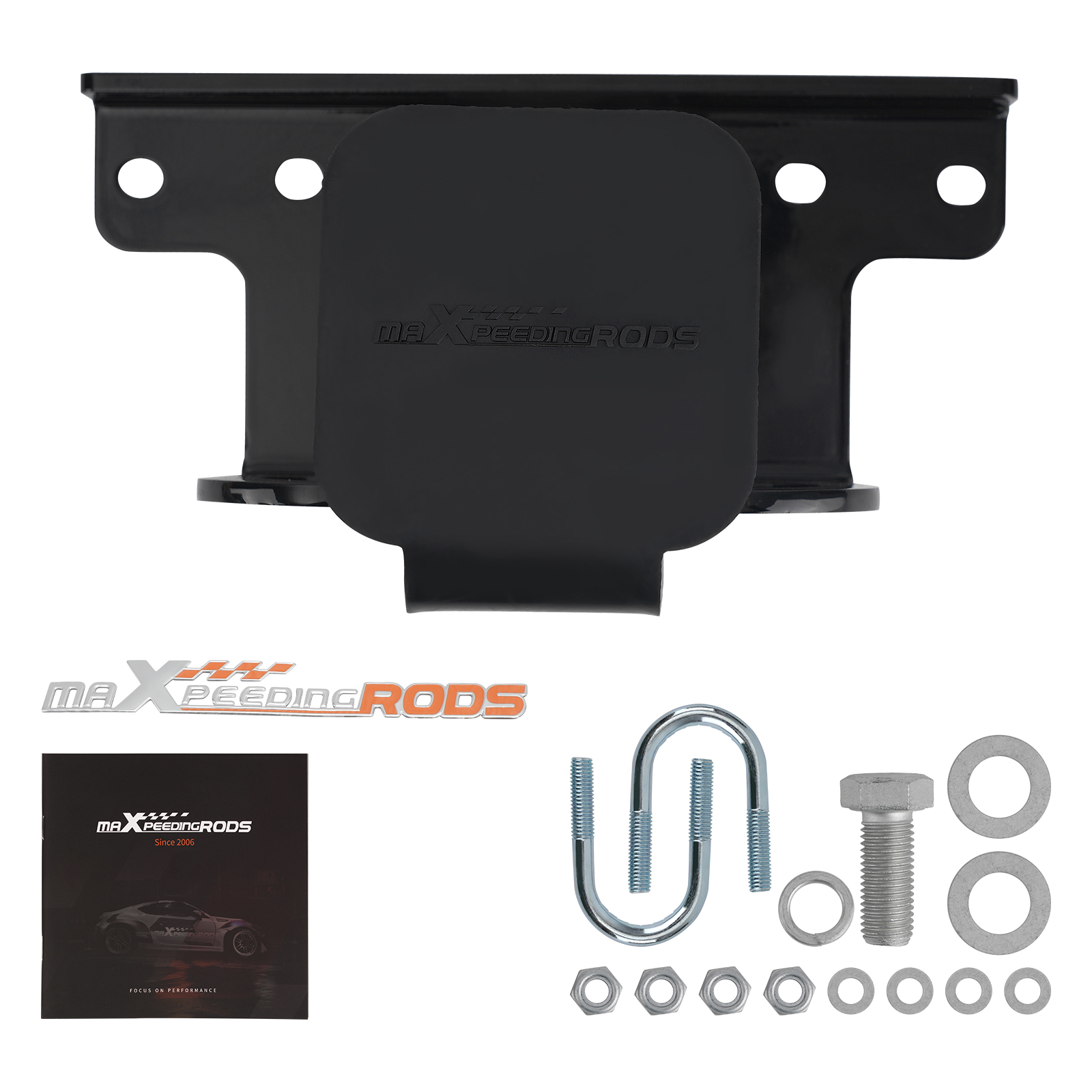 Rear Mount Trailer Hitch compatible for Yamaha Grizzly 700 4x4 2007-2019 2 Receiver