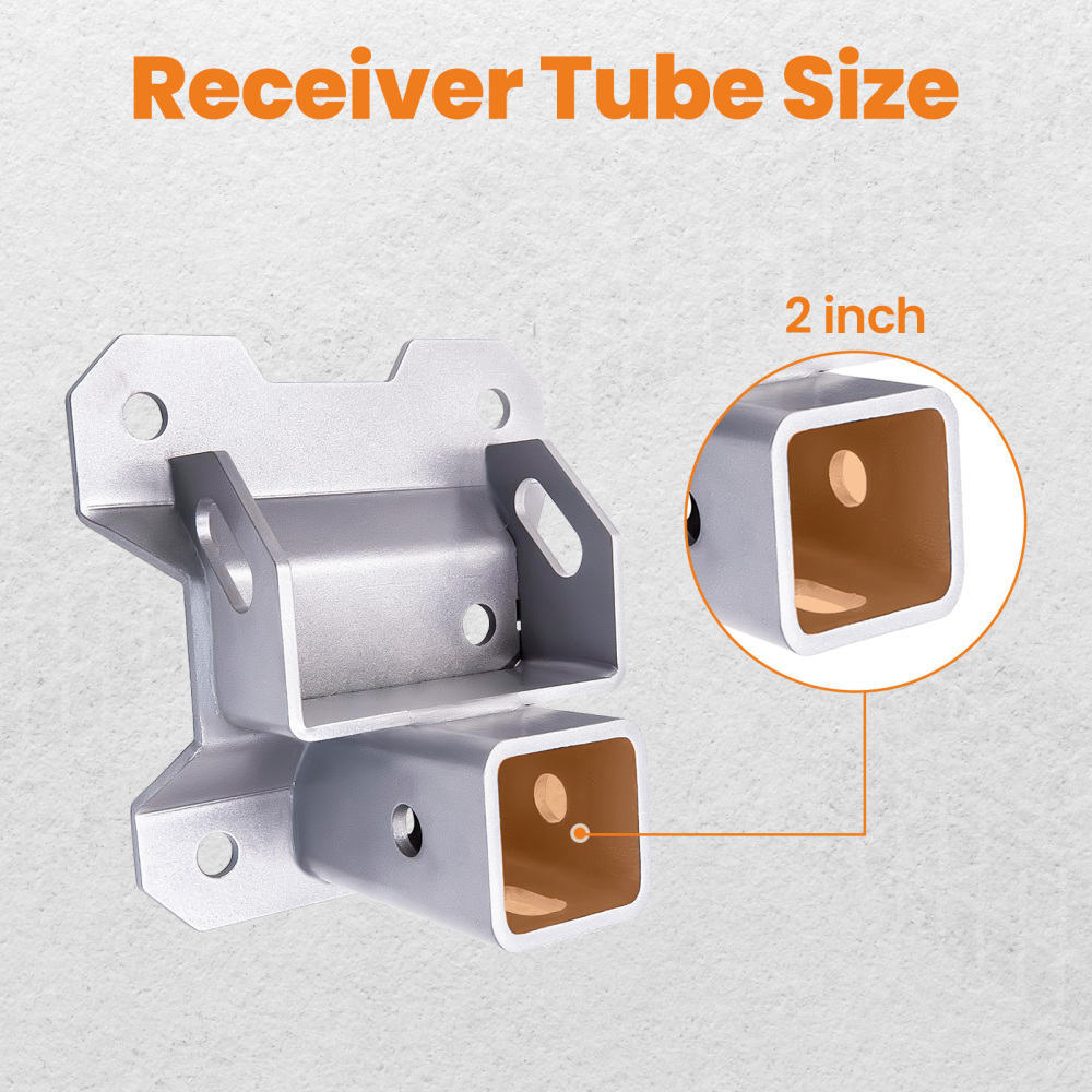 Rear 2 Trailer Towing Hitch Receiver compatible for Can-Am Maverick X3 4x4 Turbo 2016-2019