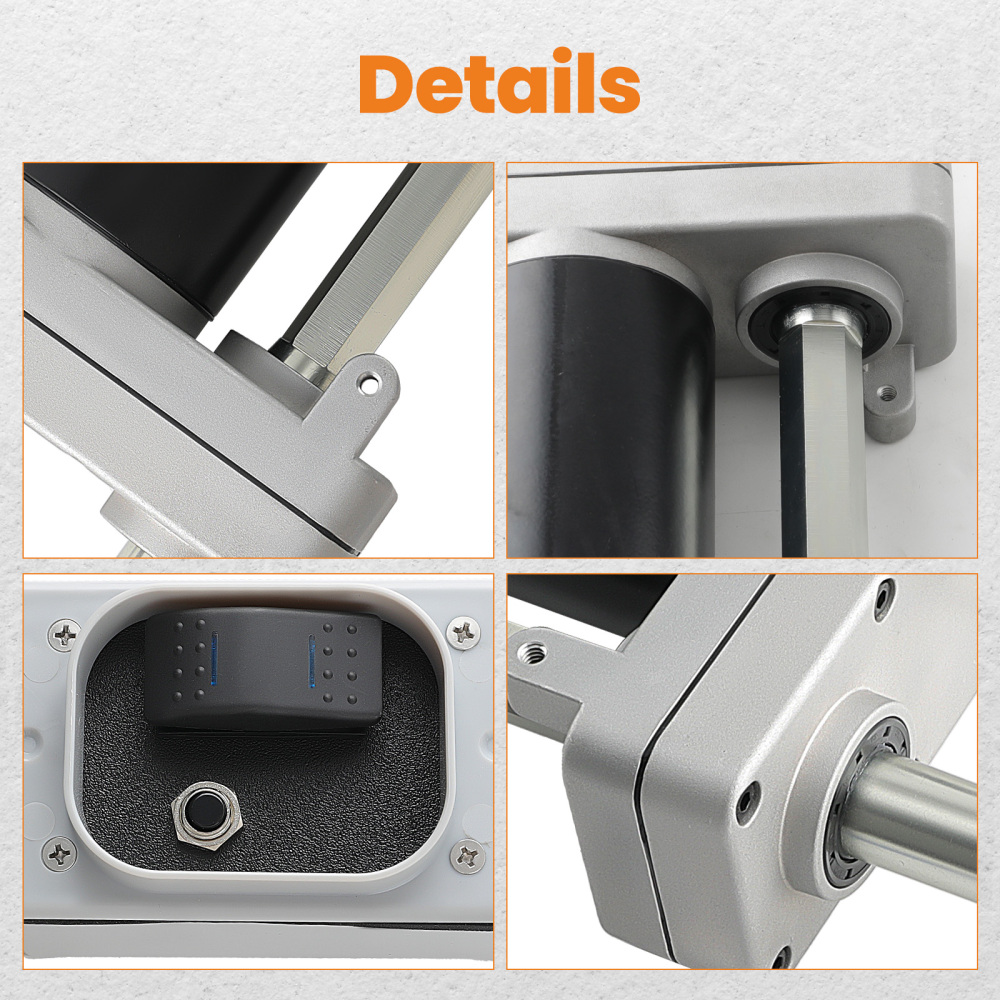 Electric Powered Trailer Jack Kit -12000 lbs Replace 1824200100 New