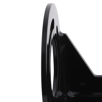 Trailer Jack Mount Plate Kit for A-Frame Tongue 3-Bolt Pattern Steel Black