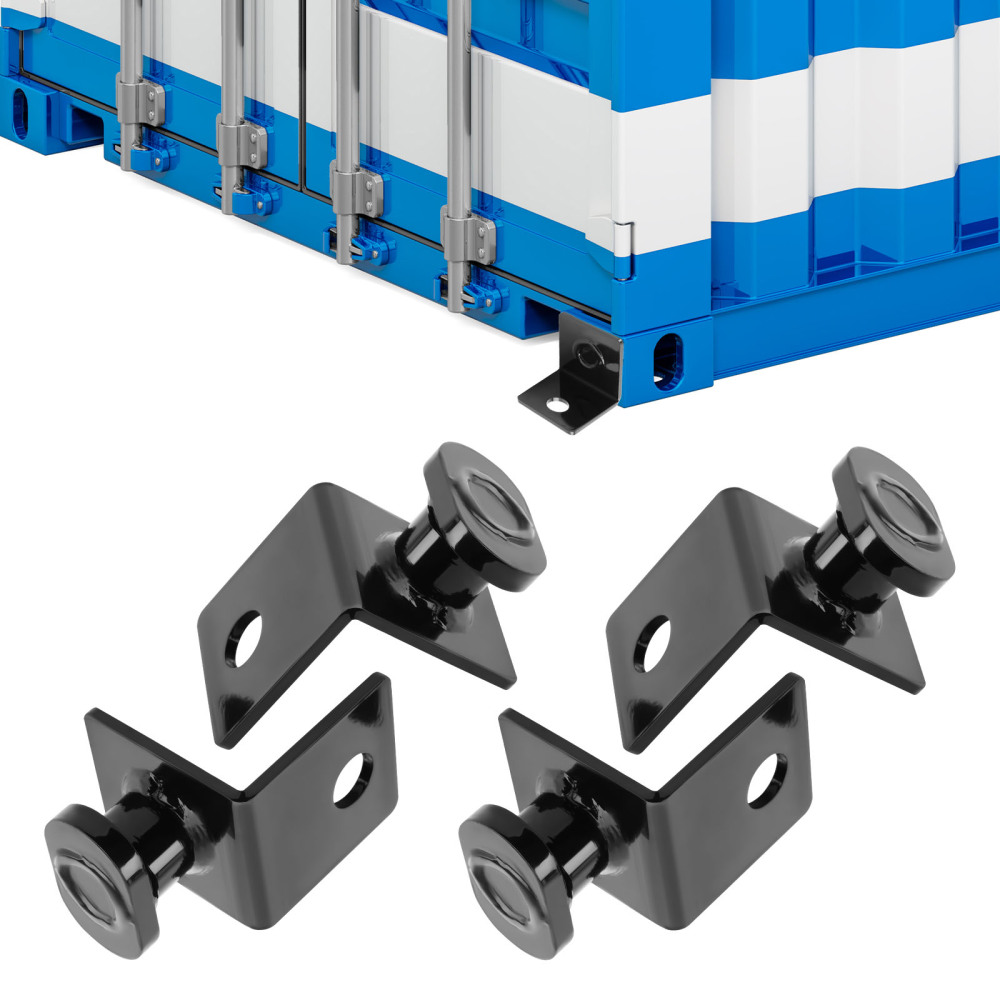 4x Container Fixed Anchors Twist Lock Shipping Container Anchors US