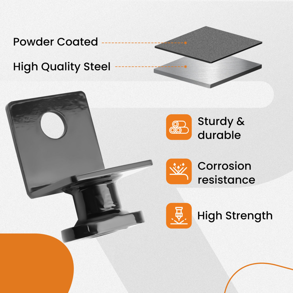 4x Container Fixed Anchors Twist Lock Shipping Container Anchors US