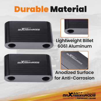 2 inch Rear Trailing Arm Spacer Kits compatible for Subaru Impreza/Compatible for Forester/Legacy/Outback