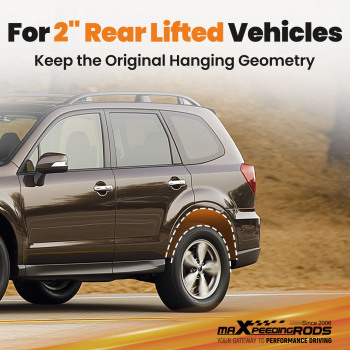 2 inch Rear Trailing Arm Spacer Kits compatible for Subaru Impreza/Compatible for Forester/Legacy/Outback