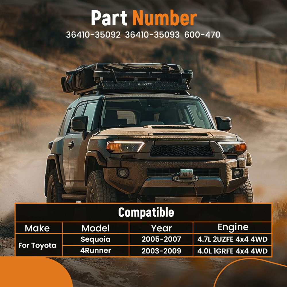 Transfer compatible for Case Shift Actuator Motor compatible for Toyota 4Runner 03-09 compatible for Sequoia 2005-2007