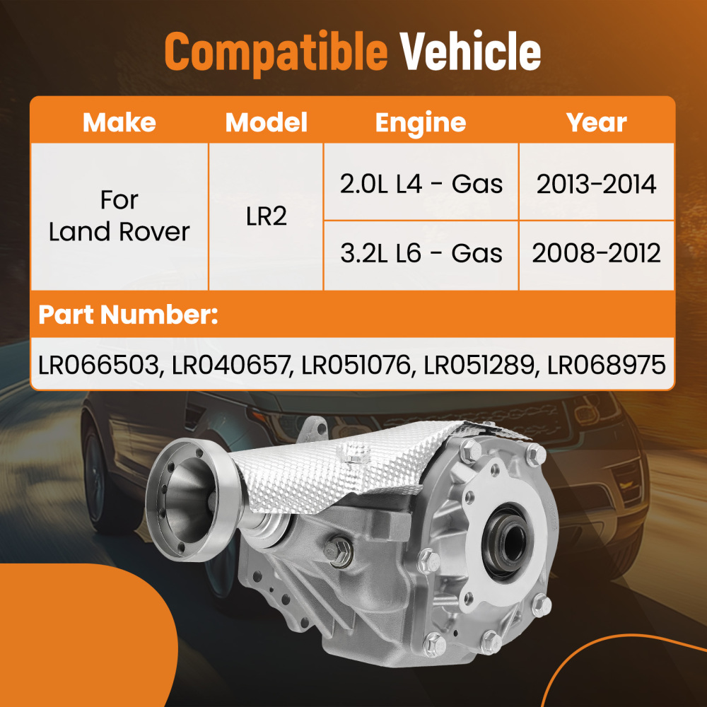 Transfer Box Assembly for Land Rover Freelander 2 SD4 TD4 4WD 2006-2015 LR010349