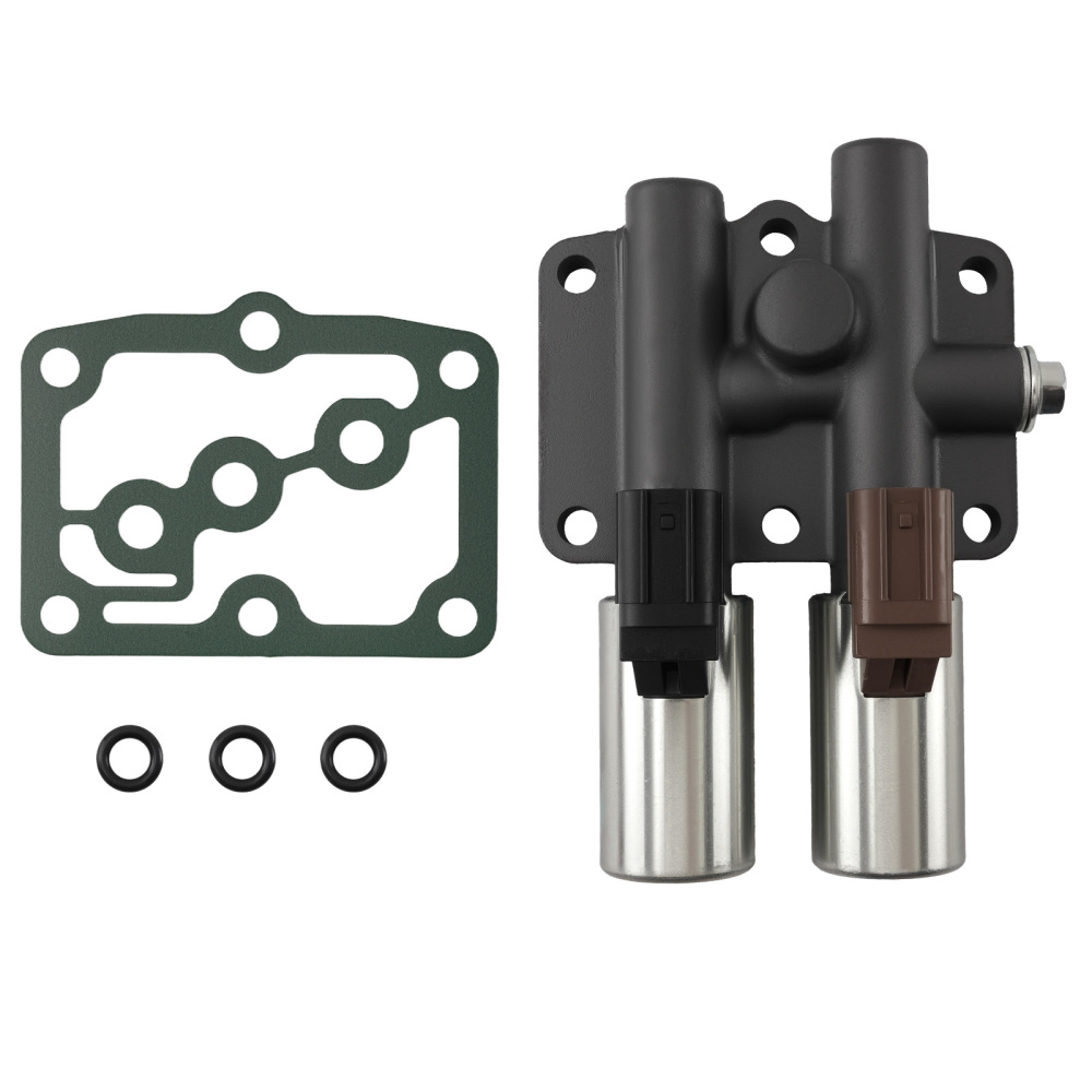 Transmission Dual Linear Shift Solenoid & Gasket Set compatible for Honda Accord 1998-2007