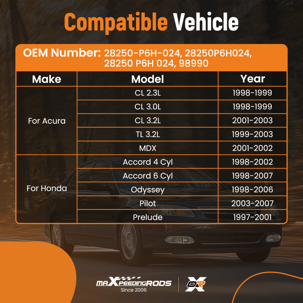 New Transmission Dual Linear Shift Solenoid with gasket compatible for Honda Acura 1998 +
