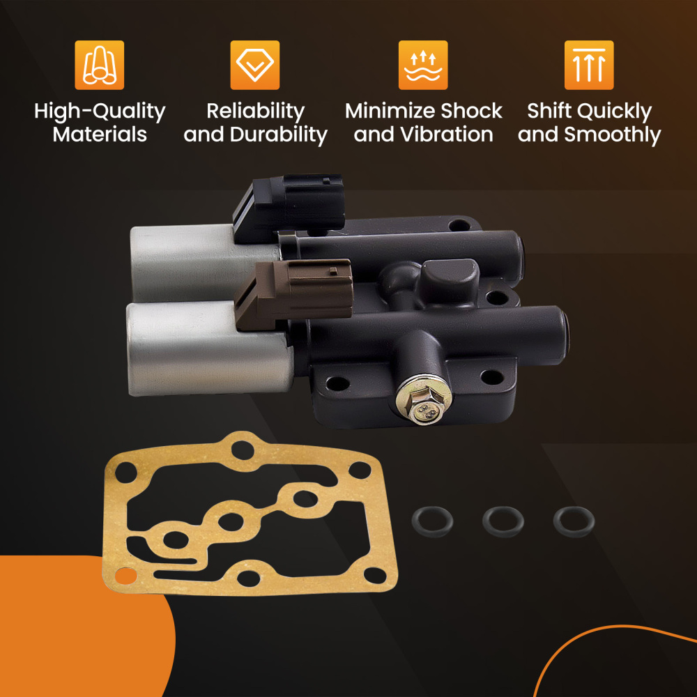 New Transmission Dual Linear Shift Solenoid with gasket compatible for Honda Acura 1998 +