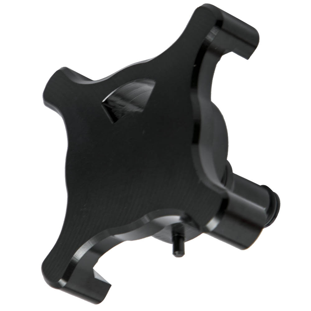 Aluminum Billet Diesel Fuel Drain Valve SE compatible for Ford Powerstroke 6.7L 2017-2020