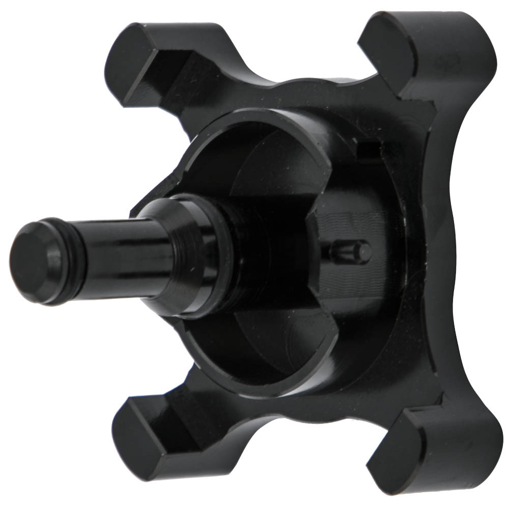 Aluminum Billet Diesel Fuel Drain Valve SE compatible for Ford Powerstroke 6.7L 2017-2020