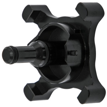 Aluminum Billet Diesel Fuel Drain Valve SE compatible for Ford Powerstroke 6.7L 2017-2020