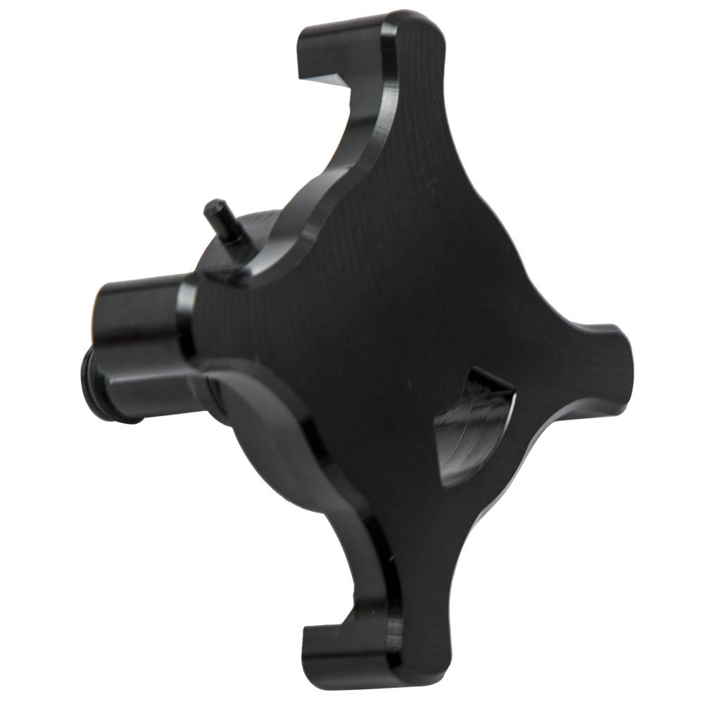 Aluminum Billet Diesel Fuel Drain Valve SE compatible for Ford Powerstroke 6.7L 2017-2020