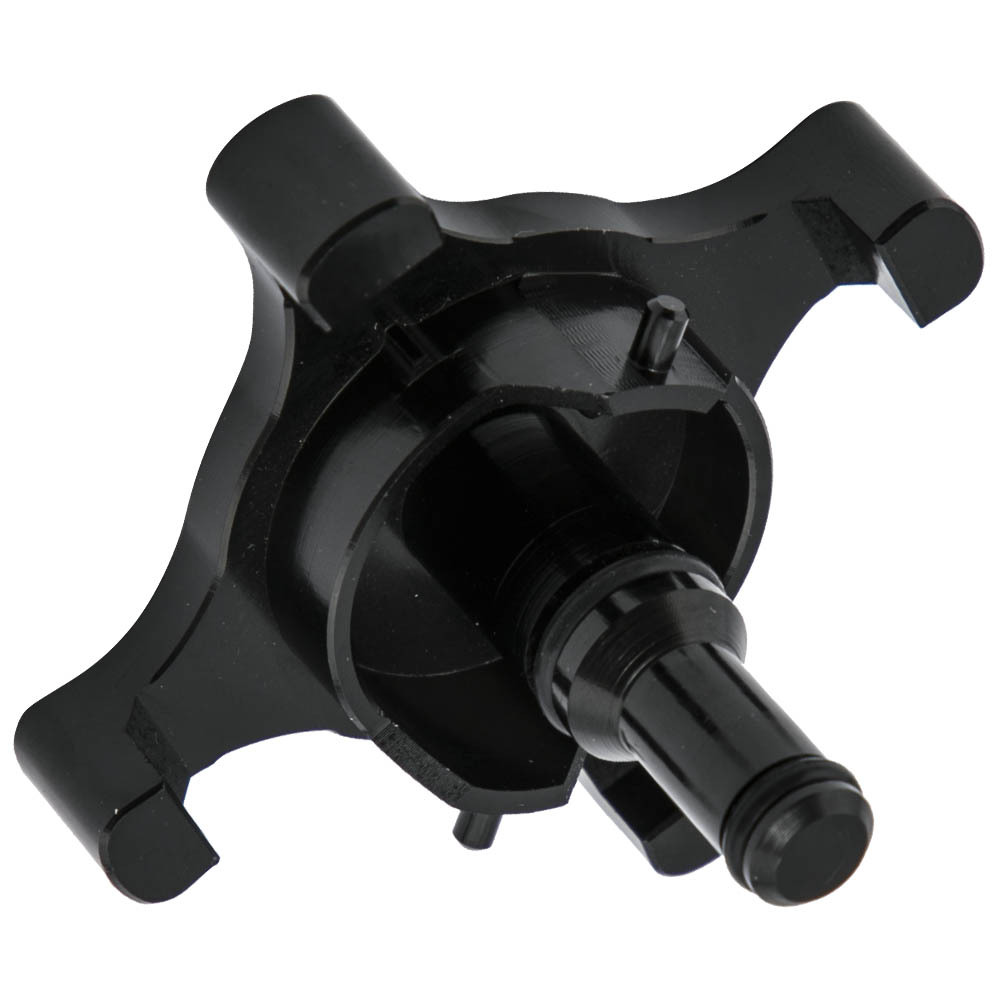 Aluminum Billet Diesel Fuel Drain Valve SE compatible for Ford Powerstroke 6.7L 2017-2020