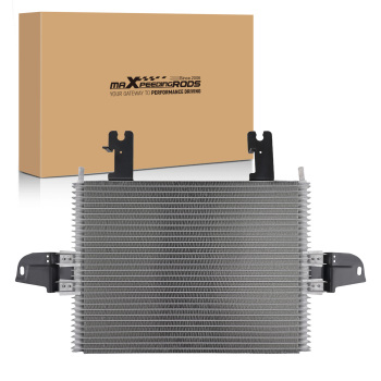 33 Row Aluminum Trans Oil Cooler compatible for Ford F-350/F-550 Super Duty 2003-2010