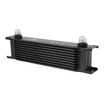 10-Row Engine Oil Cooler Kit Universal Fit with AN10 FittingsAir Guide System
