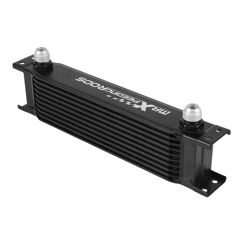 Refroidisseur Huile Transmission Universel 10 Row Aluminium Kit AN-10 Adaptateur