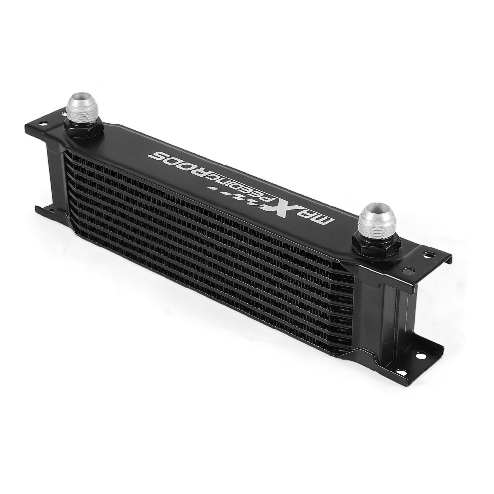 Universal 10 Row Engine Oil Cooler Kit AN10 Aluminium Transmission Radiator UK