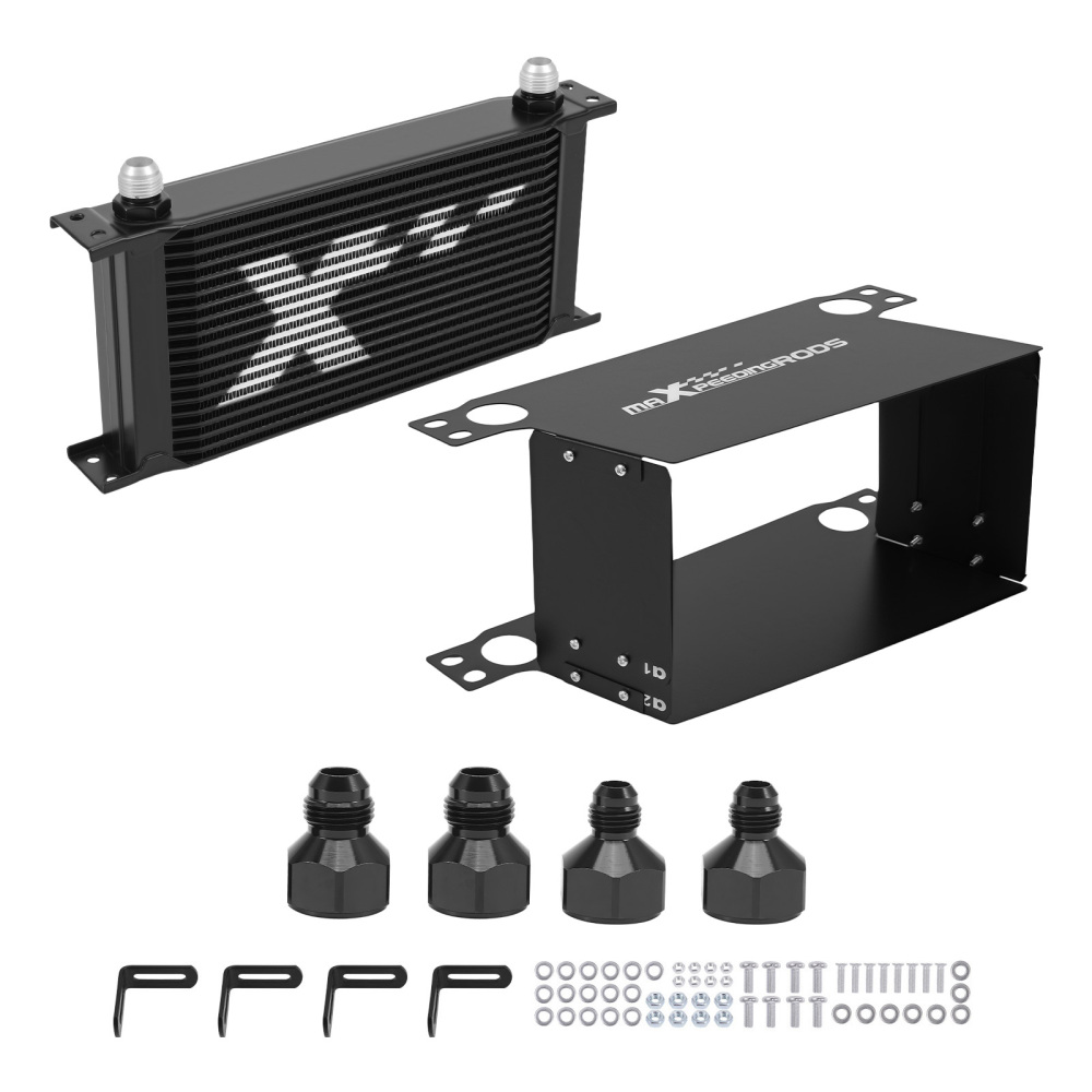 Kit Radiateur Huile Transmission 19 Row Universel AN10 Aluminium Refroidisseur