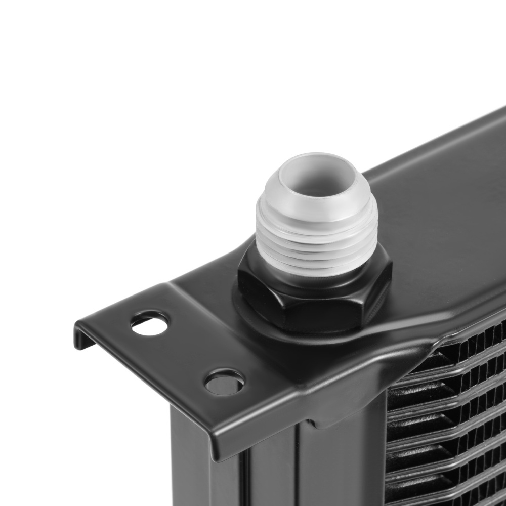 Kit Refroidisseur dHuile 25 Rangées AN10 Universel avec Thermostat Aluminium