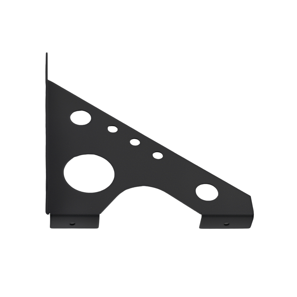 Metal Steel Bolt-in Battery Mounting Box Tray Bracket Hold Down Universal New