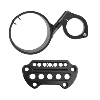 Side Mount Speedometer Bracket Relocation Cover compatible for Harley Sportster 1200/883