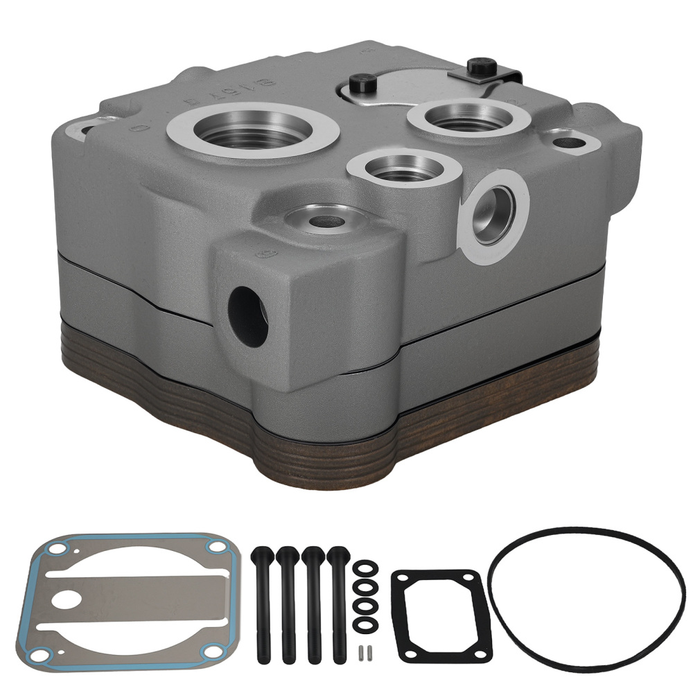 Air Brake Compressor Cylinder Head compatible for Caterpillar C11 C13 C15 C18 5012459
