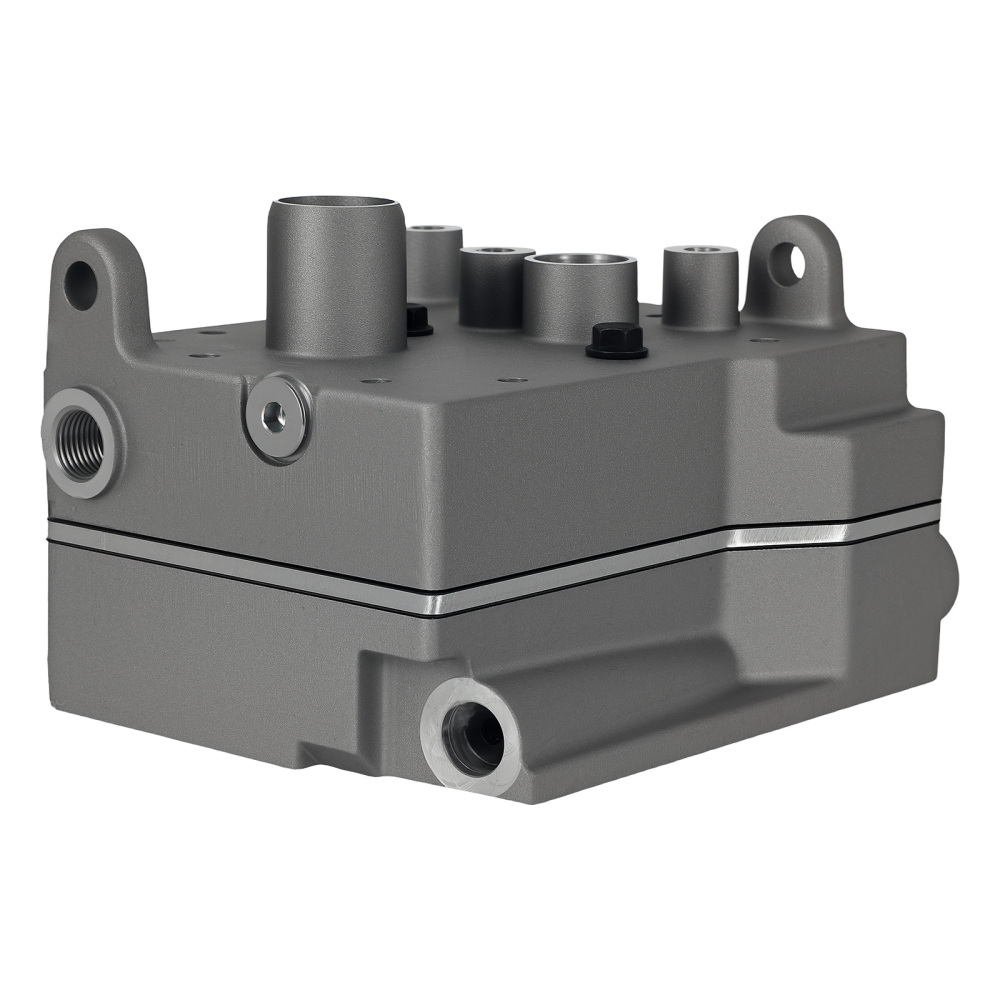 Truck Air Brake Compressor Cylinder Head for Paccar MX13 MX11 2121411 Aluminum