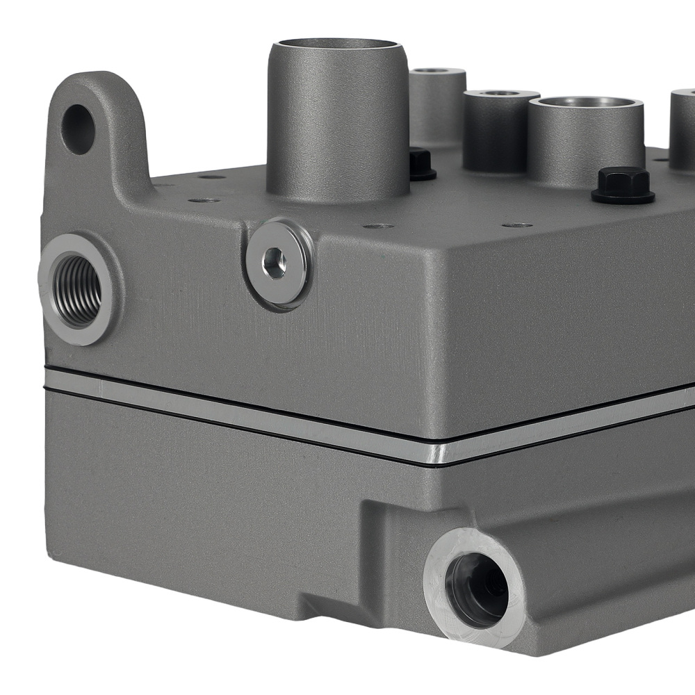 Truck Air Brake Compressor Cylinder Head for Paccar MX13 MX11 2121411 Aluminum
