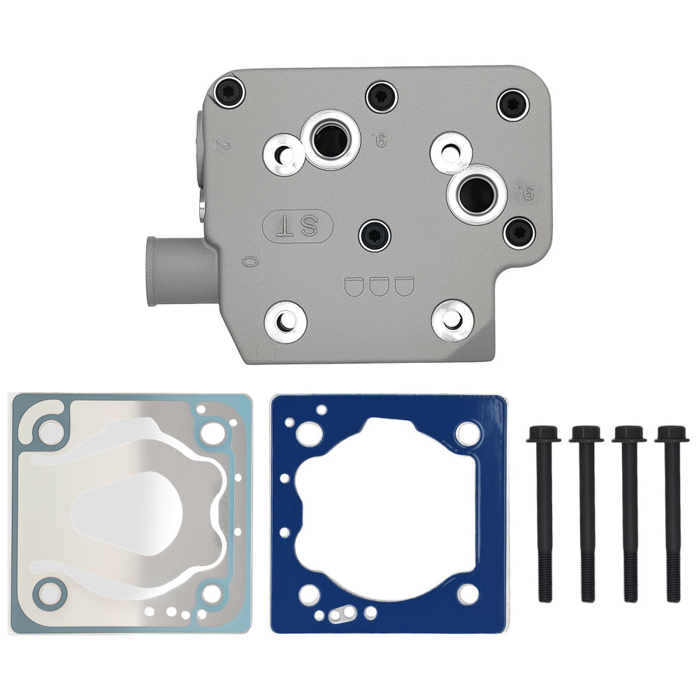 Air Brake Compressor Cylinder Head compatible for CUMMINS ISX15 QSX15 4337585 3689649 New