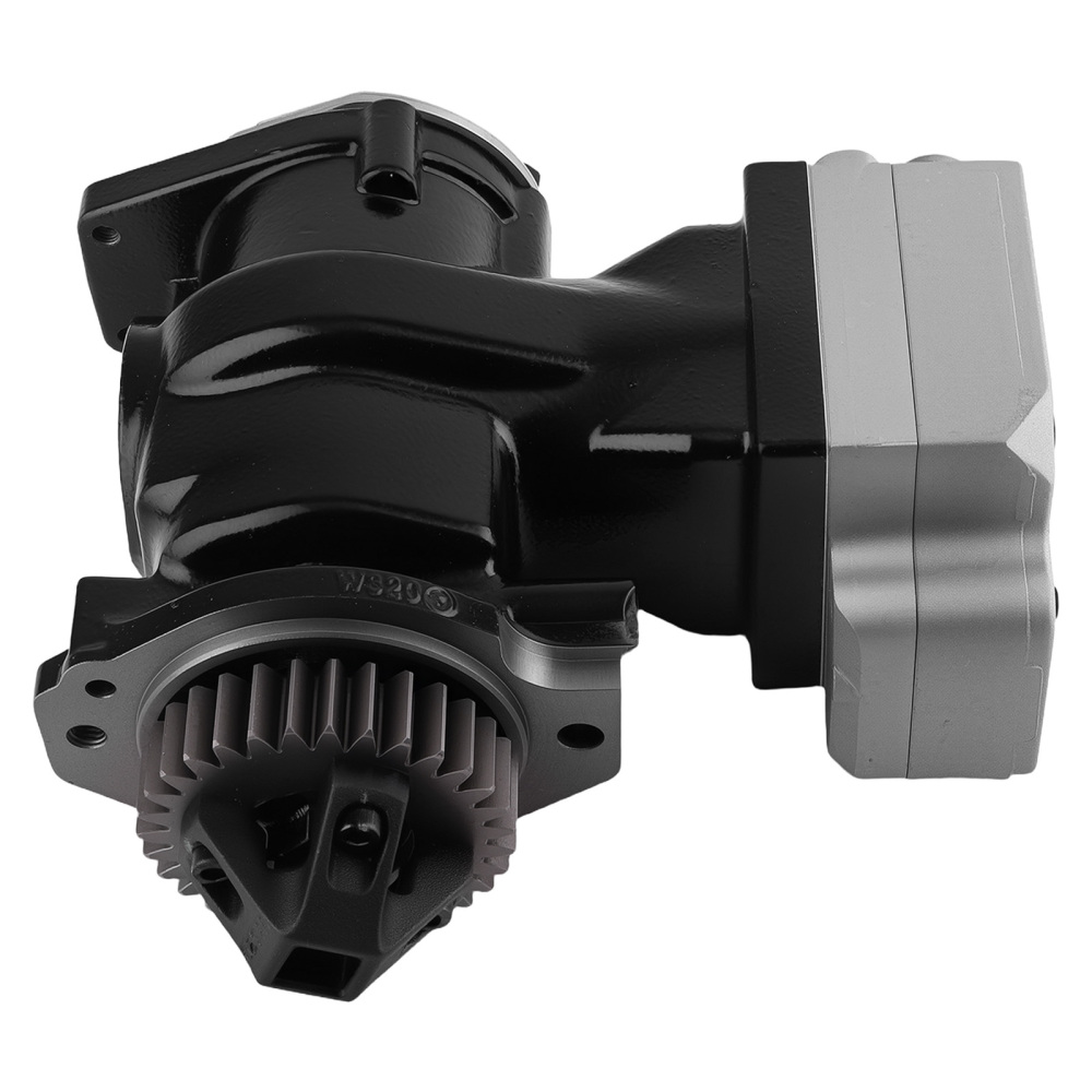 Air Brake Compressor compatible for Cummins ISX 2010-UP 3687343 3690864RX Black New