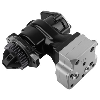 Air Brake Compressor compatible for Cummins ISX 2010-UP 3687343 3690864RX Black New