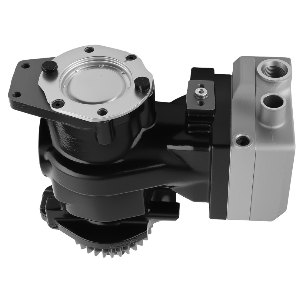Air Brake Compressor compatible for Cummins ISX 2010-UP 3687343 3690864RX Black New