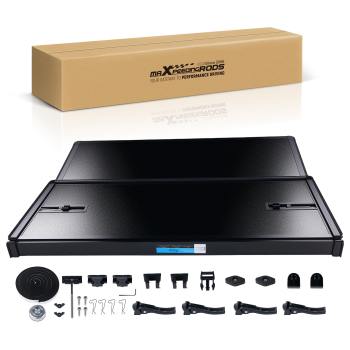 6ft 3-Fold Hard Truck Bed Tonneau Cover compatible for Chevy Colorado GMC Canyon 2015-25