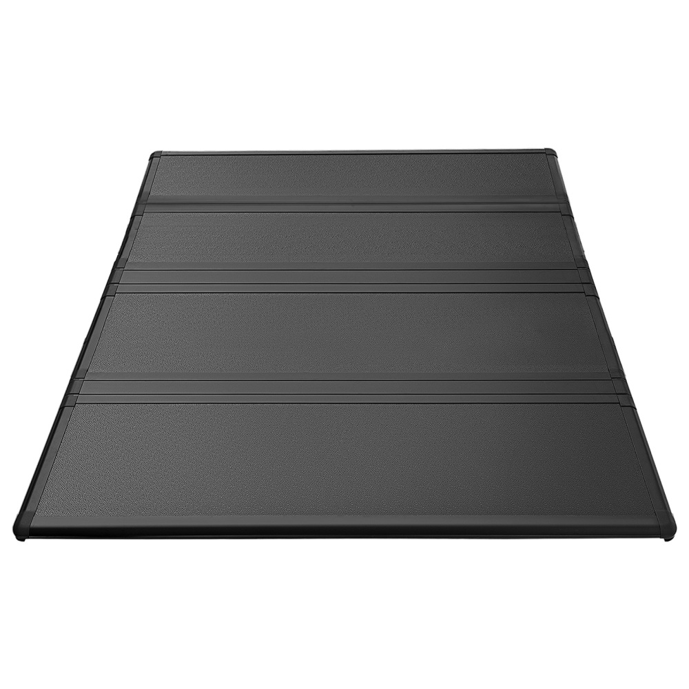 5.5/5.6FT 4-Fold Tonneau Cover Hard compatible for Nissan Titan 2004-2015 FRP UV Protection