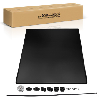 5.25 Tonneau Cover compatible for Dodge Dakota 2000-2004 Tri-Fold Vinyl W/LED Lamp