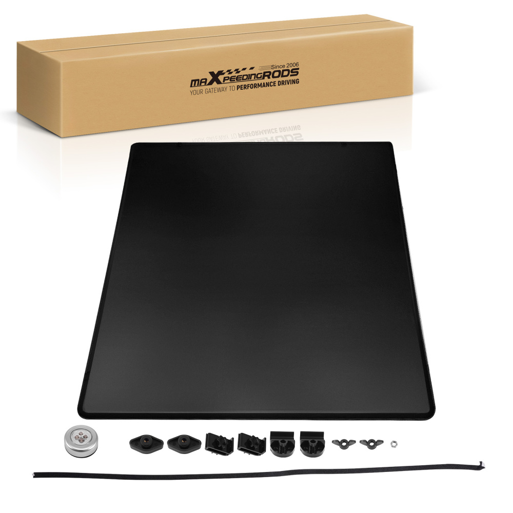 5.7ft Bed Cover compatible for Ram 1500 2019-2025 New Body Crew Cab Soft Tri-Fold Vinyl