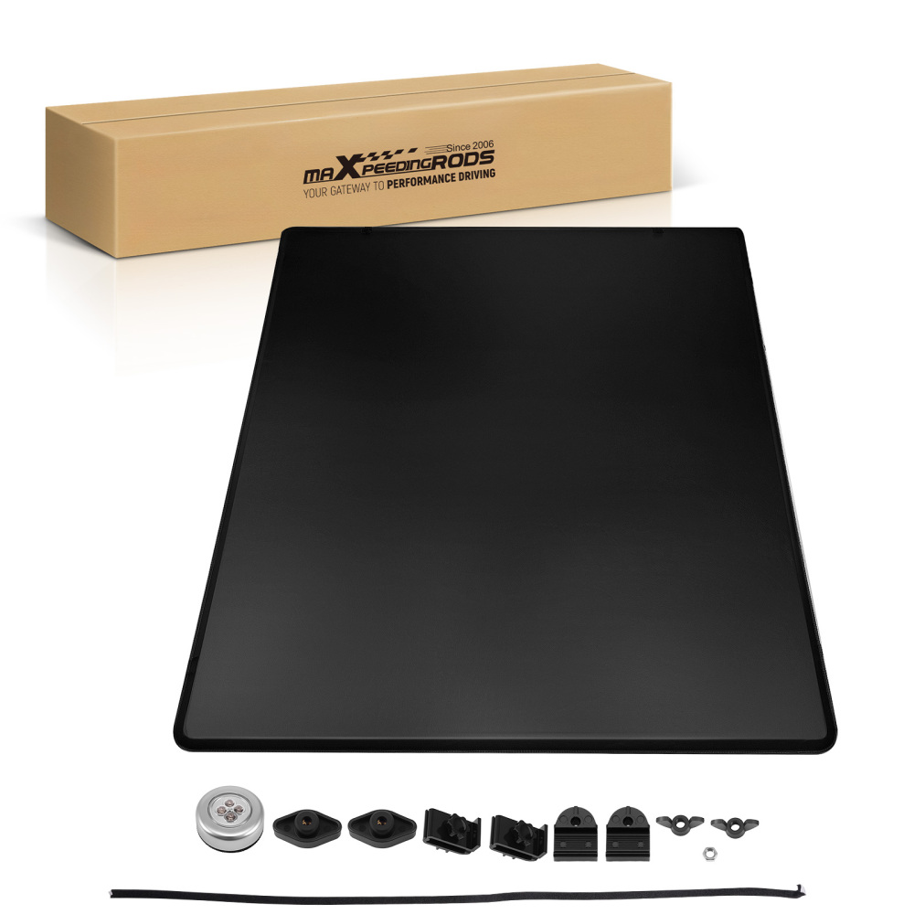 5.5ft Soft Tri-Fold Bed Coverfor compatible for Ford F150 2004-2014 Mark LT 2006-2008Vinyl