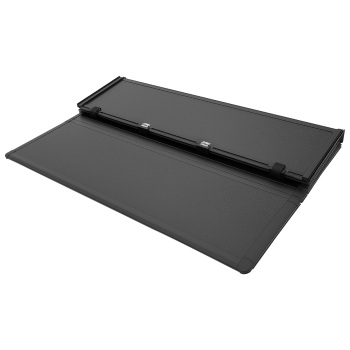 4-Fold Tonneau Cover compatible for Ford F-150 5.5ft Bed 2004-14 Quick Release Easy Install