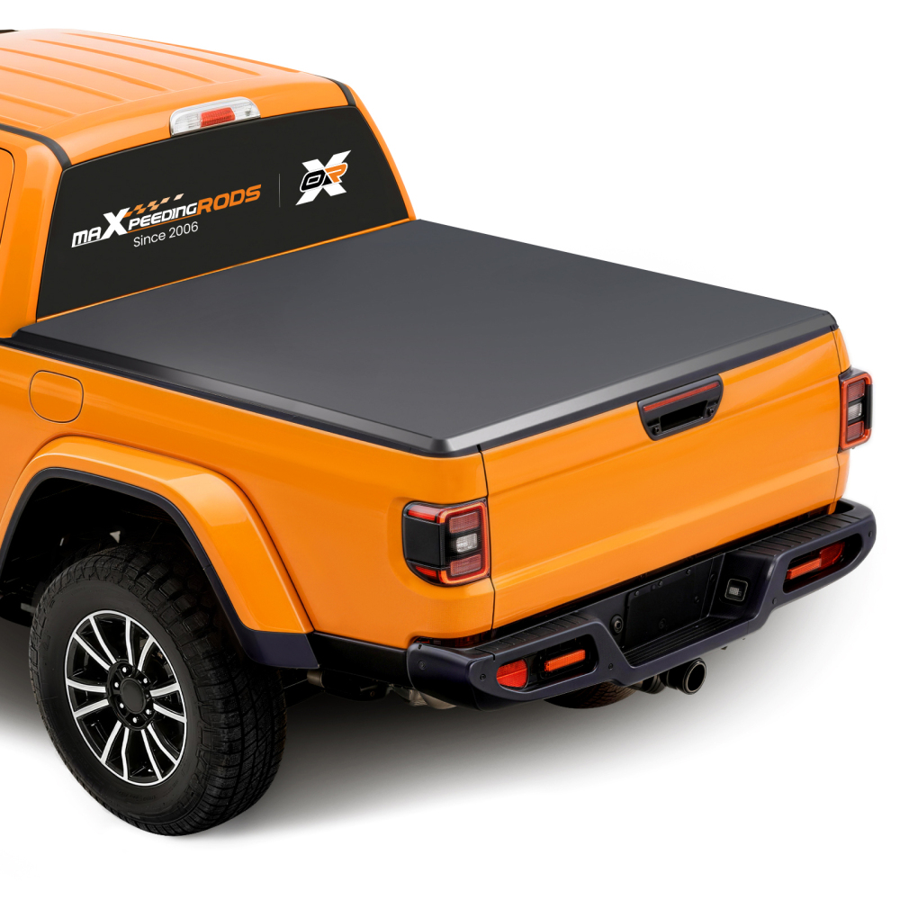 5ft Tonneau Cover compatible for Jeep Gladiator 2020-2026 Soft Tri-Fold/3-Fold Aluminum