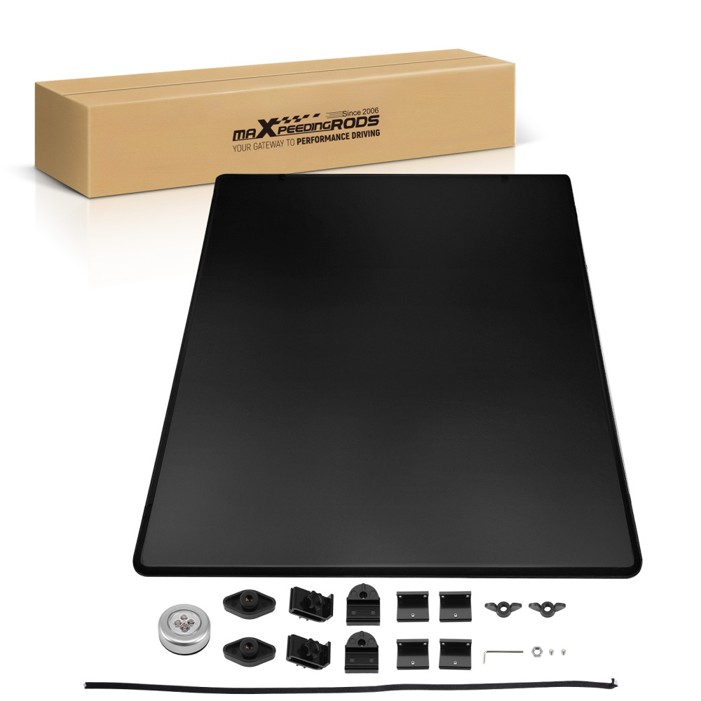 5ft Tonneau Cover compatible for Jeep Gladiator 2020-2026 Soft Tri-Fold/3-Fold Aluminum